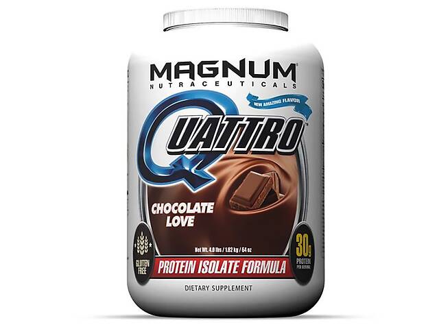 Протеин Magnum Nutraceuticals Quattro 1 820 g /50 servings/ Chocolate Love