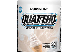 Протеин Magnum Nutraceuticals Quattro 1 820 g /50 servings/ Vanilla Ice Cream