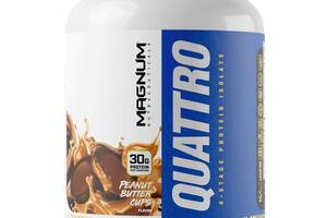 Протеин Magnum Nutraceuticals Quattro 1813 g /50 servings/ Peanut butter cups
