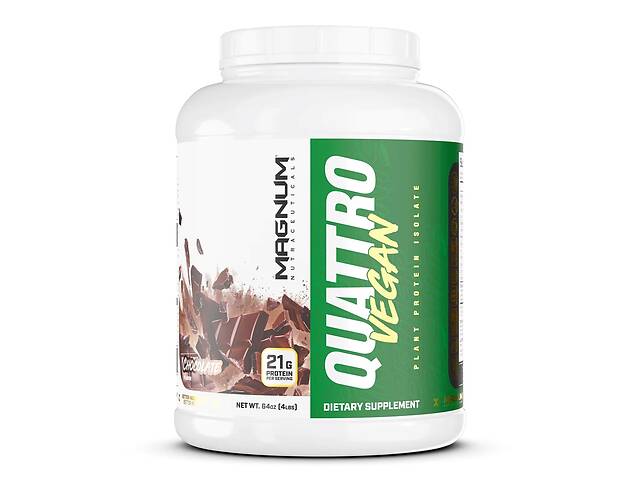 Протеин Magnum Nutraceuticals Quattro Vegan 1821 g /58 servings/ Chocolate