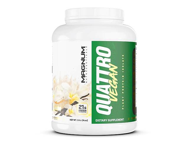 Протеин Magnum Nutraceuticals Quattro Vegan 1827 g /58 servings/ Vanilia