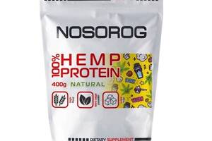 Протеин Nosorog Nutrition Hemp Protein 400 g /20 servings/ Natural