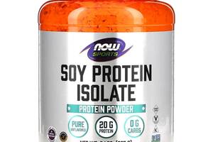 Протеин NOW Foods Soy Protein Isolate 907 g /38 servings/ Unflavored