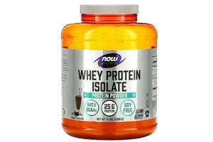 Протеин NOW Foods Whey Protein Isolate 2260 g /68 servings/ Creamy Chocolate