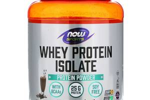 Протеин NOW Foods Whey Protein Isolate 816 g /24 servings/ Creamy Chocolate