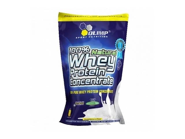 Протеин Olimp Nutrition 100% Natural Whey Protein Concentrate 700 g /20 servings/ Unflavored