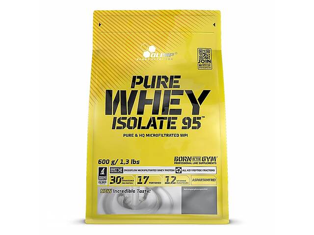 Протеин Olimp Nutrition Pure Whey Isolate 95 600 g /17 servings/ Vanilla