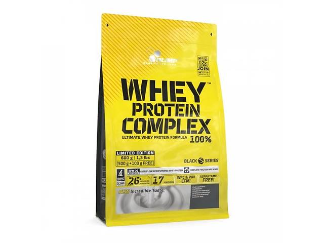 Протеин Olimp Nutrition Whey Protein Complex 500+100 g 17 servings White Chocolate Raspberry