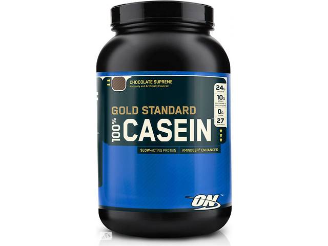 Протеин Optimum Nutrition 100% Casein Protein 909г, шоколад