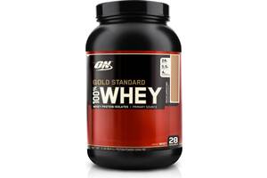Протеин Optimum Nutrition 100% Whey Gold Standard 909г, мокка/капучино