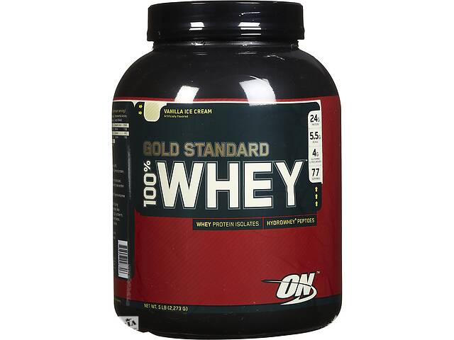 Протеин Optimum Nutrition 100% Whey Gold Standart 2.27кг, ванильное мороженое