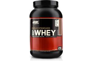 Протеин Optimum Nutrition 100% Whey Gold Standart 900г, шоколад