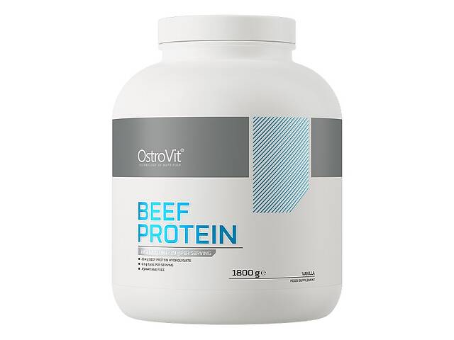 Протеин OstroVit Beef Protein 1800 g /60 servings/ Vanilla