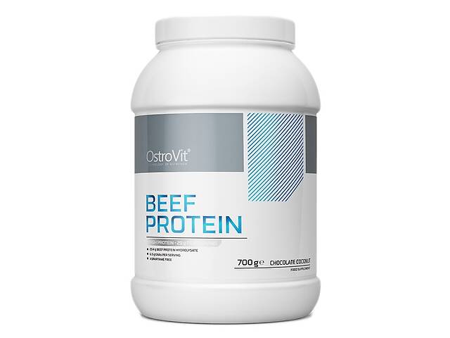 Протеин OstroVit Beef Protein 700 g /23 servings/ Chocolate Coconut