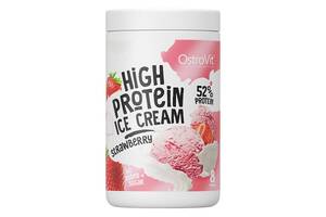 Протеин OstroVit High Protein Ice Cream 400 g /8 servings/ Strawberry