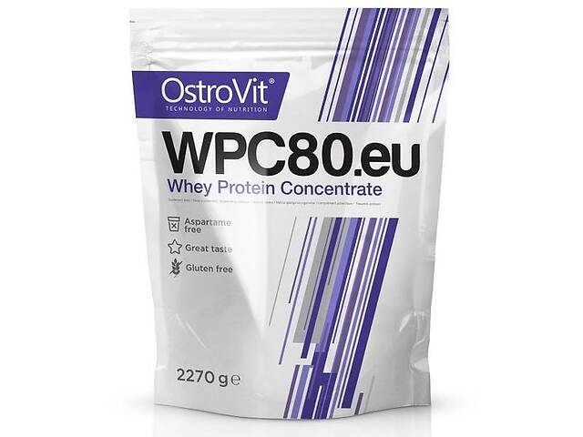 Протеин OstroVit Standard WPC80.eu 2270 g /75 servings/ Wild Berry