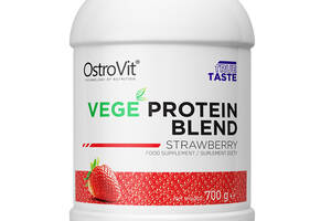 Протеин OstroVit Vege Protein Blend 700 g /23 servings/ Strawberry