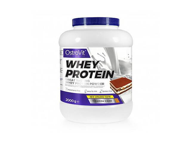 Протеин OstroVit Whey Protein 2000 g /66 servings/ Tiramisu