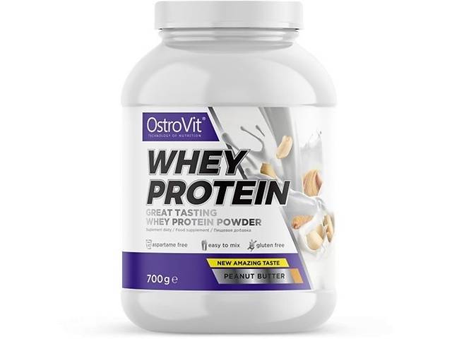 Протеин OstroVit Whey Protein 700 g /23 servings/ Peanut Butter