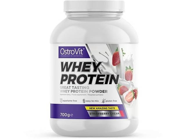 Протеин OstroVit Whey Protein 700 g /23 servings/ Strawberry Cream