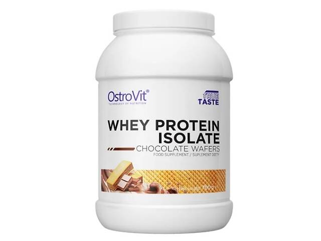 Протеин OstroVit Whey Protein Isolate 700 g /23 servings/ Chocolate Wafers