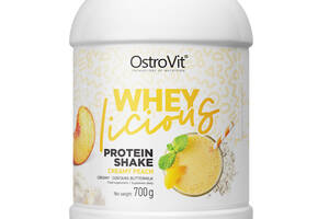 Протеин OstroVit WHEYlicious Protein Shake 700 g /23 servings/ Creamy Peach