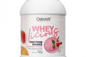 Протеин OstroVit WHEYlicious Protein Shake 700 g /23 servings/ Strawberry Wafers