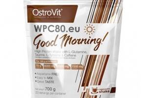 Протеин OstroVit WPC80.eu Good Morning 700 g /23 servings/ Cappuccino Shake