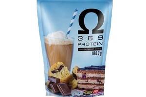 Протеин Power Pro Protein Omega 3 6 9 1000 g /25 servings/ Миндальный кекс