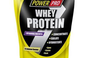 Протеин Power Pro Whey Protein 1000 g /25 servings/ Банан