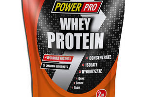 Протеин Power Pro Whey Protein 2000 g /50 servings/ Шоколад + орех