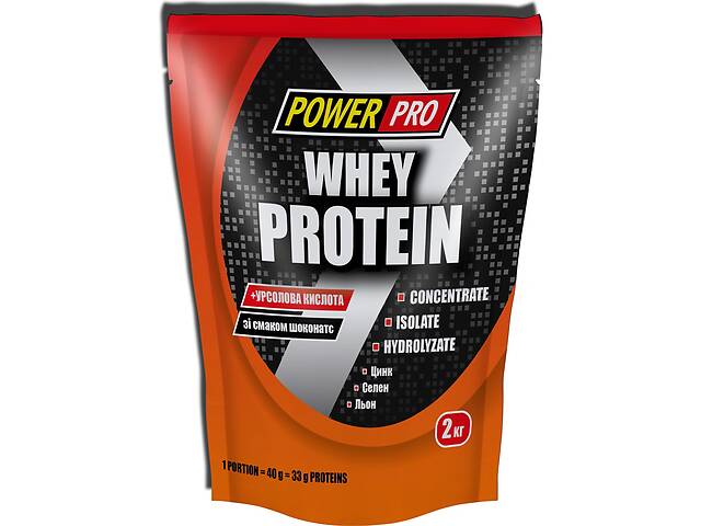 Протеин Power Pro Whey Protein 2кг, шоконатс