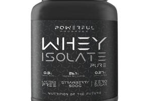 Протеин Powerful Progress Whey Isolate 500 g /16 servings/ Strawberry