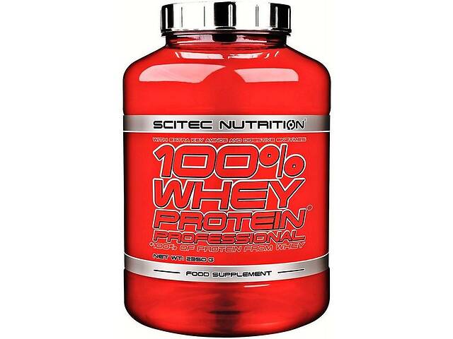 Протеин Scitec Nutrition 100% Whey Protein Professional 2350 g /78 servings/ Banana
