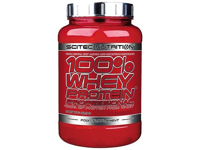 Протеин Scitec Nutrition 100% Whey Protein Professional 920 g /30 servings/ Peanut Butter