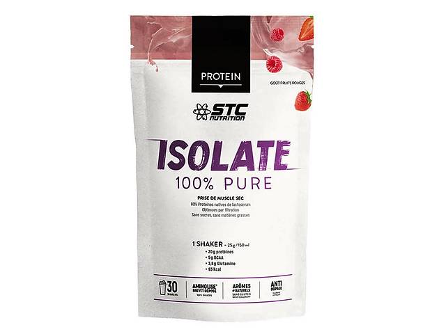 Протеин STC NUTRITION ISOLATE 100% 750 g /30 servings/ Pure