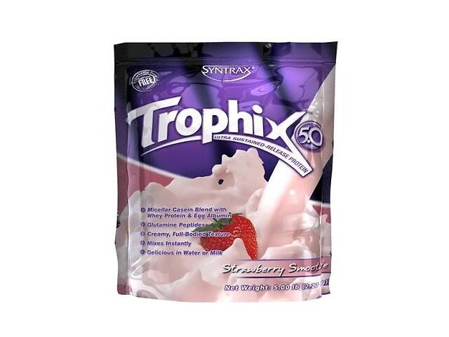 Протеин Syntrax Trophix 5.0 2240 g /73 servings/ Strawberry Smoothie