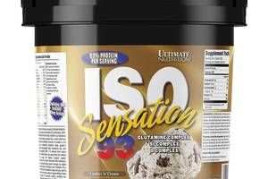 Протеин Ultimate Nutrition Iso Sensation 93 2270 g /71 servings/ Cookies Cream