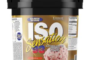 Протеин Ultimate Nutrition Iso Sensation 93 2270 g /71 servings/ Strawberry