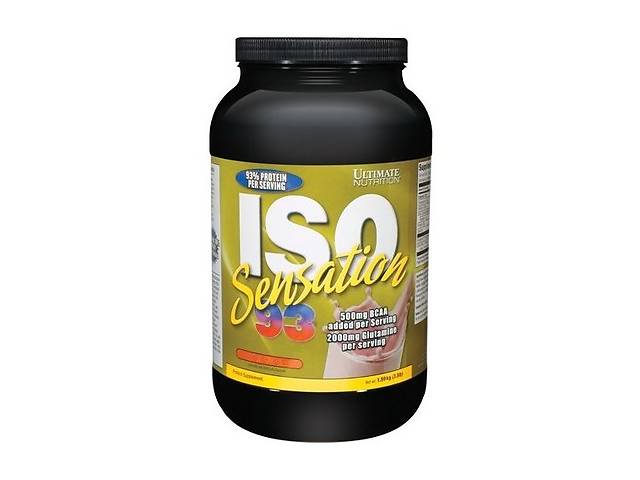 Протеин Ultimate Nutrition Iso Sensation 93 910 g /28 servings/ Strawberry