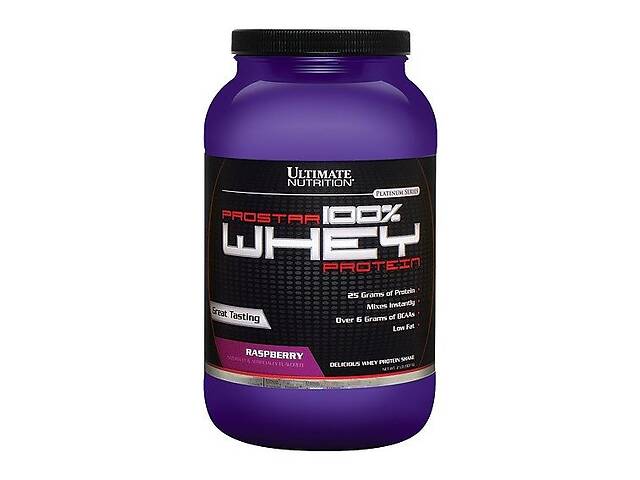 Протеин Ultimate Nutrition Prostar 100% Whey Protein 907 g /30 servings/ Raspberry