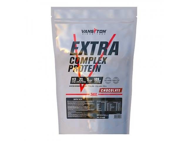 Протеин Vansiton Extra Complex Protein 3400 g /113 servings/ Chocolate