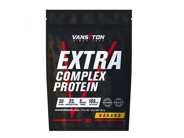 Протеин Vansiton Extra Complex Protein 900 g /30 servings/ Banana