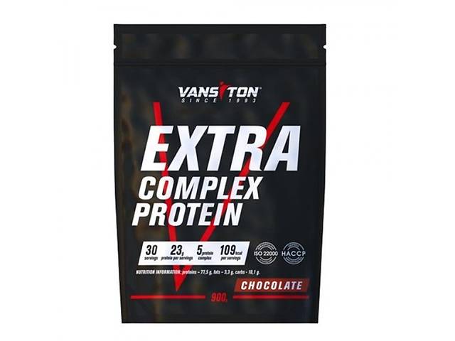 Протеин Vansiton Extra Complex Protein 900 g /30 servings/ Chocolate