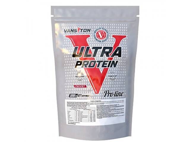 Протеин Vansiton Ultra Protein 3200 g /107 servings/ Cherry