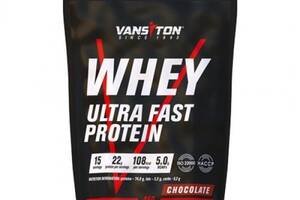 Протеин Vansiton Whey Ultra Fast Protein 450 g /15 servings/ Chocolate