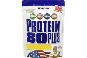 Протеин Weider Protein 80 Plus 500 g /16 servings/ Banana