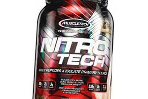 Протеин источник сывороточных пептидов и изолята Muscle Tech Nitro-Tech Performance Series 907 г Ваниль (29098002)