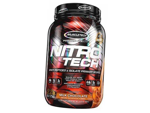Протеин Источник сывороточных пептидов и изолята Nitro-Tech Performance Muscle Tech 907г Печенье-крем (29098002)