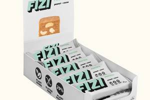 Протеиновый батончик без глютена FIZI Peanut cacao 29% 45 г х 10 шт Растительный протеин (4820262540054)